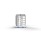 V-Turnstile | dimensions: 2000 x 2000 x 2410 mm, passage width: 850 mm | on concrete plate | electromechanical